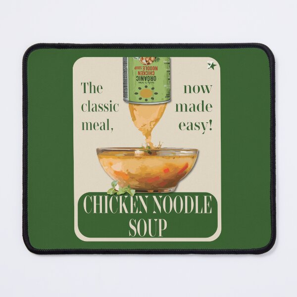 Item preview, Vintage Chicken Noodle Soup Ad designed and sold by zaveldesigns.