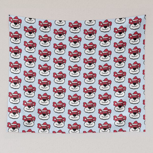 Item preview, Bear Santa Claus Christmas Hat Happy Celebration Funny designed and sold by shirt-o-mat.