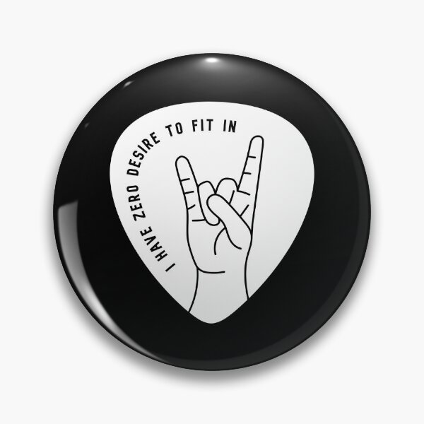 Item preview, Metal Head - I have Zero Desire To Fit In designed and sold by LilybugDesign.