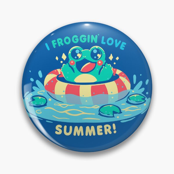 Item preview, I Froggin Love Summer designed and sold by TechraNova.