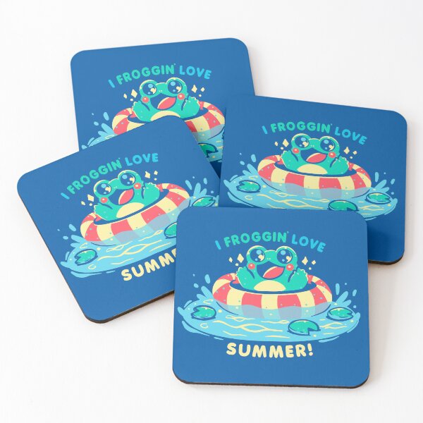 Item preview, I Froggin Love Summer designed and sold by TechraNova.