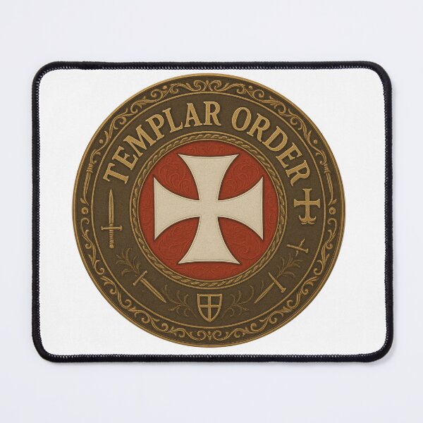 Item preview, Templar Order Medieval Emblem Knight’s Cross Design designed and sold by historyandmore.