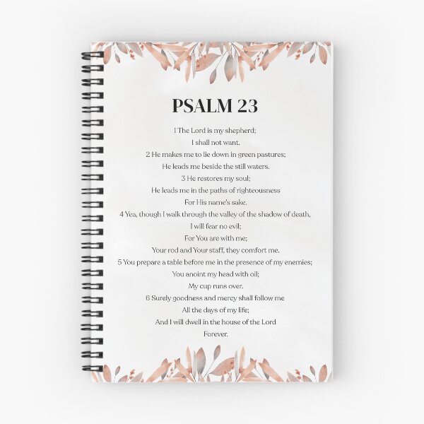 Item preview, Psalm 23 The Lord is My Shepherd I Bible Verse Poster I Christian Wall Art I  designed and sold by InspireNIgnite.