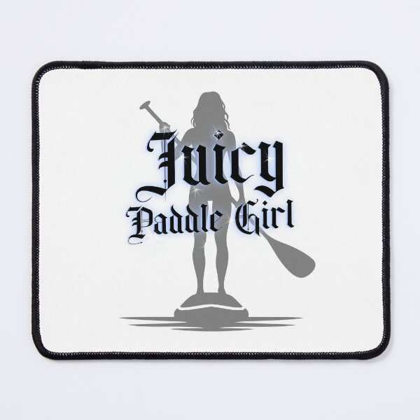 Item preview, Juicy Paddle Girl – Silhouette Stand-Up Paddleboard Tee for Women designed and sold by bobparduephoto.