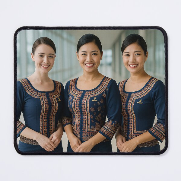 Item preview, Timeless Grace Singapore Airlines Crew designed and sold by Skyframe Aviation.