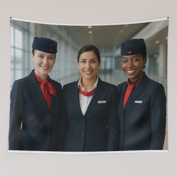 Item preview, Elegance in Motion Air France Crew designed and sold by Skyframe Aviation.