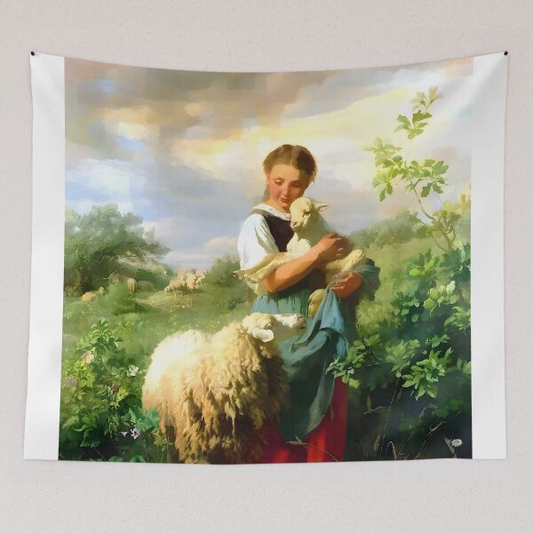 Item preview, Johann Baptist Hofner - The Little Shepherdess designed and sold by Jon-Baran.