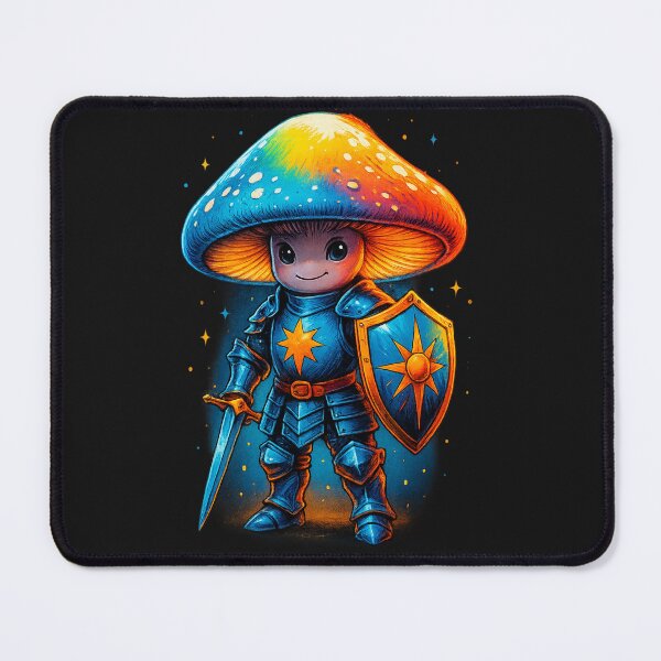 Item preview, Mushroom Knight Warrior – Fantasy Armor Glow Art designed and sold by NSEAdventures.