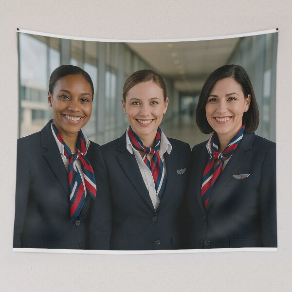 Item preview, Stars and Stripes American Airlines Crew designed and sold by Skyframe Aviation.