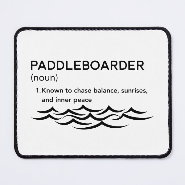 Item preview, Paddleboarder – Chasing Balance, Sunrises, and Inner Peace | SUP Zen Tee designed and sold by bobparduephoto.