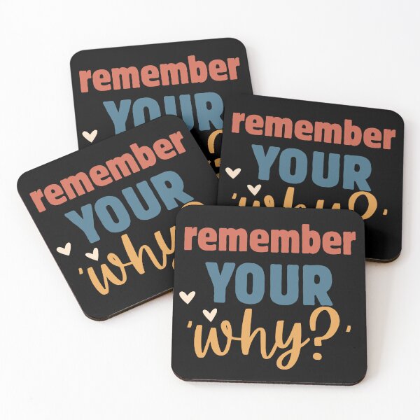 Item preview, Remember Your Why Minimalist Fitness Motivational Quote designed and sold by Guess4best.