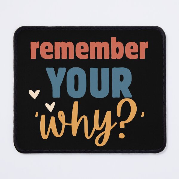 Item preview, Remember Your Why Minimalist Fitness Motivational Quote designed and sold by Guess4best.