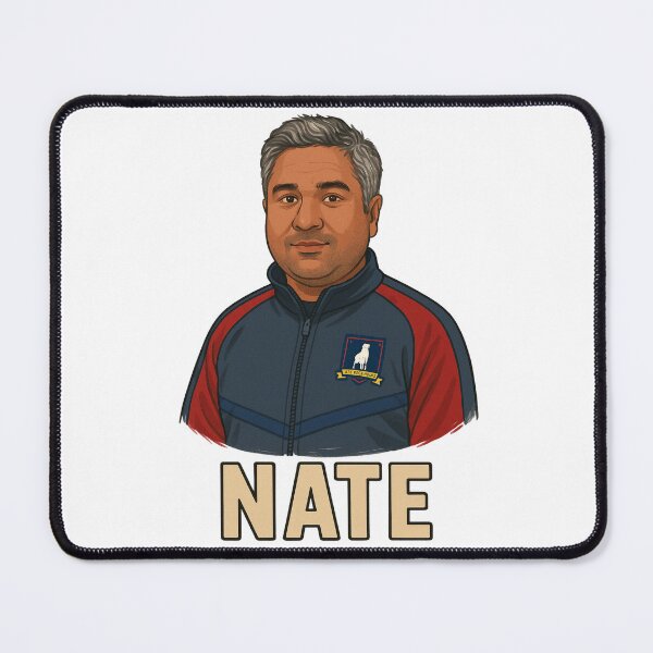 Item preview, Nate Shelley – AFC Richmond Coach Illustration designed and sold by BackstopAndCo.