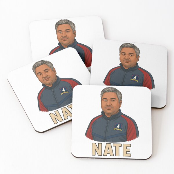 Item preview, Nate Shelley – AFC Richmond Coach Illustration designed and sold by BackstopAndCo.