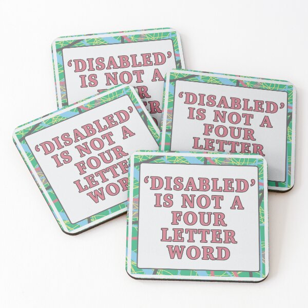 Item preview, Disabled is Not a Four Letter Word designed and sold by Kentish Floridian.