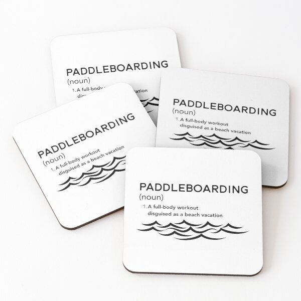 Item preview, Paddleboarding – Full-Body Workout in Disguise | SUP Fitness Tee designed and sold by bobparduephoto.