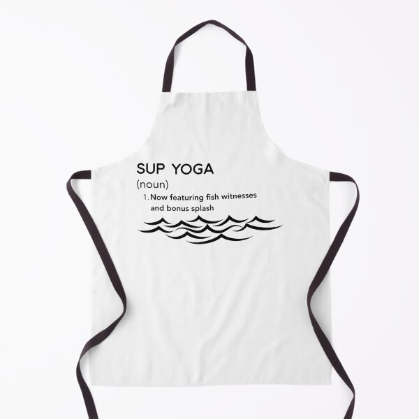 Item preview, SUP Yoga – Fish Witnesses & Bonus Splash | Paddleboard Workout Humor Tee designed and sold by bobparduephoto.