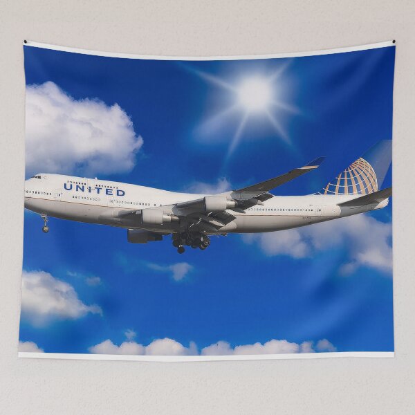 Item preview, United Boeing 747-422 designed and sold by Skyframe Aviation.