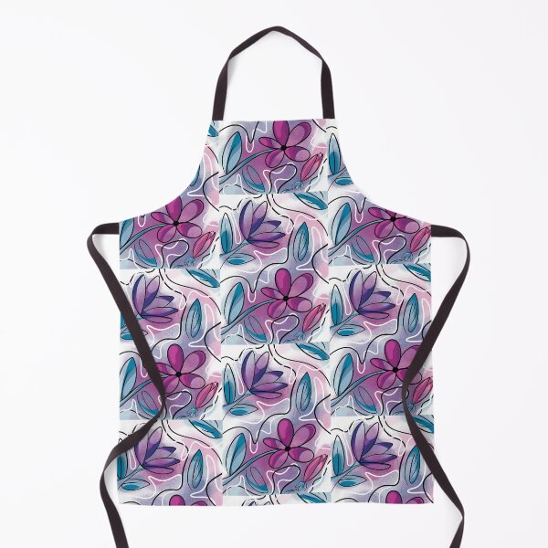 Item preview, Abstract Flowers pattern designed and sold by wanessacreative.