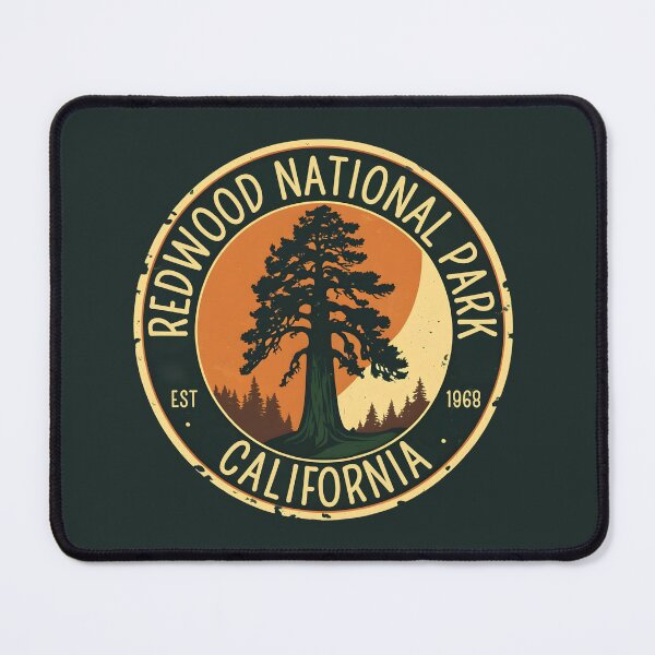 Item preview, Redwood National Park - California designed and sold by GoodOldVintage.