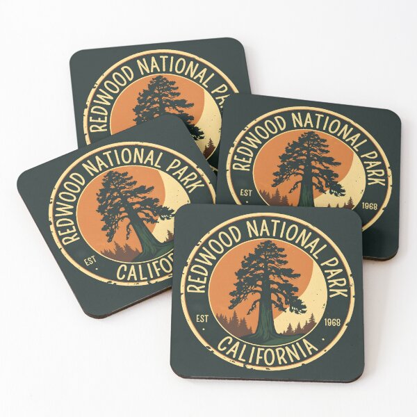 Item preview, Redwood National Park - California designed and sold by GoodOldVintage.