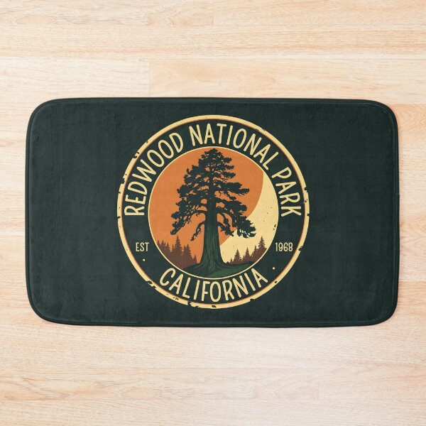 Item preview, Redwood National Park - California designed and sold by GoodOldVintage.