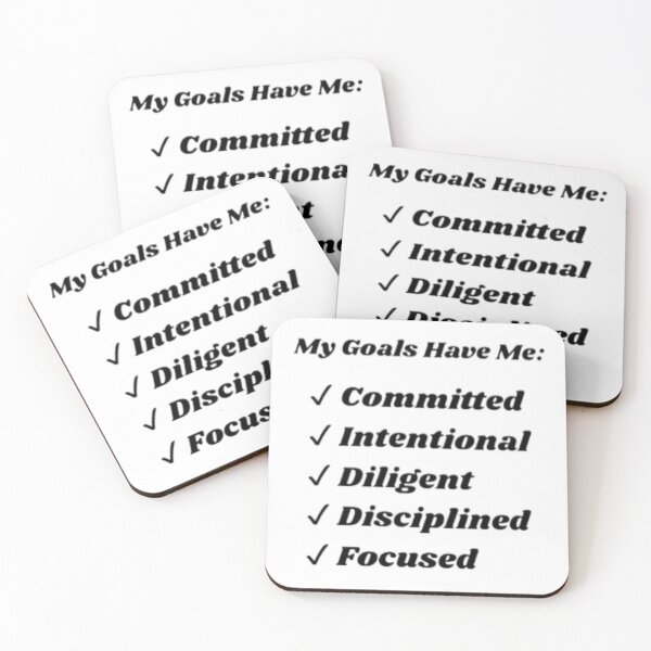 Item preview, My Goals Have Me Committed designed and sold by Chelsie Allen.