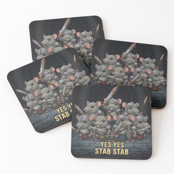 Item preview, Stabby Rats designed and sold by Charming Carnage Co..