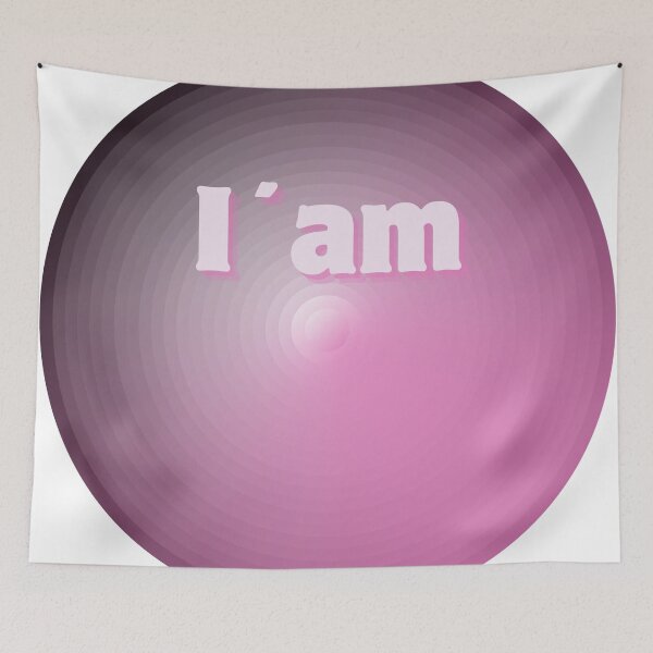 Item preview, I am a pink infinite circle designed and sold by designmari.
