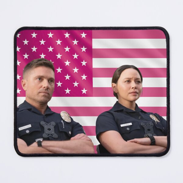 Item preview, Chenford The Rookie Pink Flag designed and sold by lavndershrtdays.