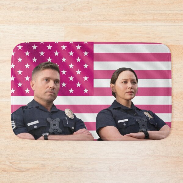 Item preview, Chenford The Rookie Pink Flag designed and sold by lavndershrtdays.