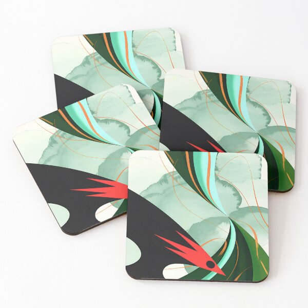 Item preview, Organic Resonance – Abstract Watercolor Geometric Art Poster designed and sold by paulo silveira.