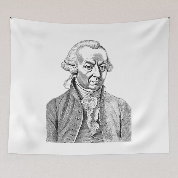 Item preview, Vintage Engraving of Immanuel Kant designed and sold by NTGUILTY.