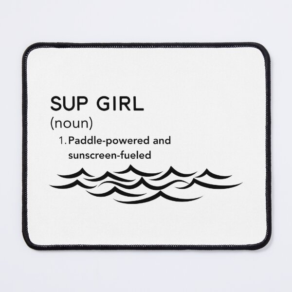 Item preview, SUP Girl – Paddle-Powered and Sunscreen-Fueled | Beach Babe Tee designed and sold by bobparduephoto.