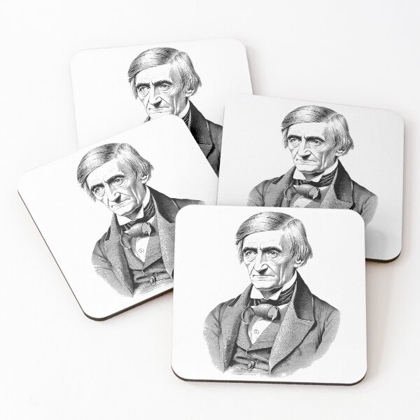 Item preview, Vintage Engraving of Ralph Waldo Emerson designed and sold by NTGUILTY.