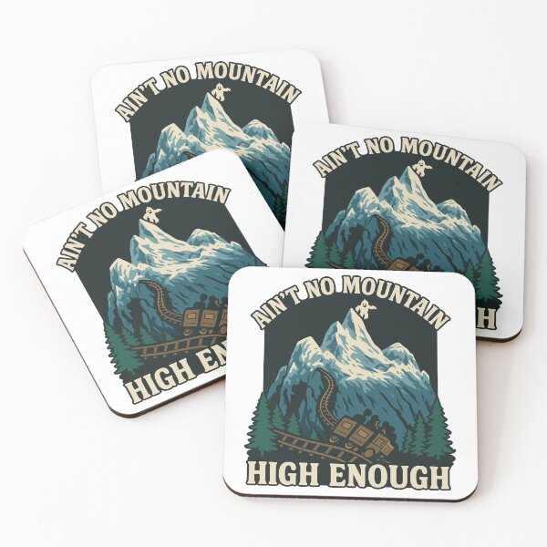 Item preview, Ain't No Mountain designed and sold by Mouse Ears and Memes.