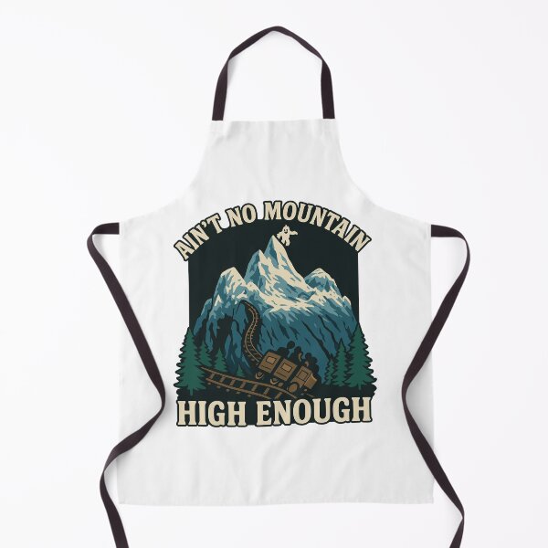 Item preview, Ain't No Mountain designed and sold by Mouse Ears and Memes.