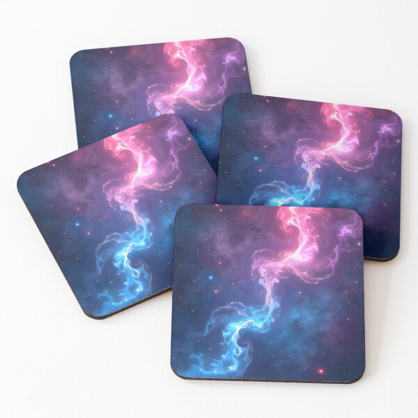 Item preview, Celestial Pathways - Ethereal Cosmic Nebula Abstract designed and sold by nhk999.