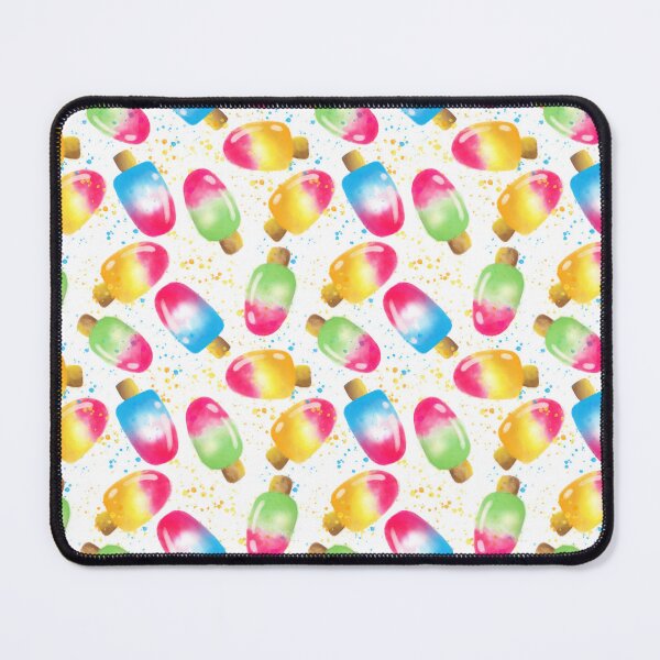 Item preview, Watercolor Popsicles Pattern designed and sold by MonkeyDoodleArt.
