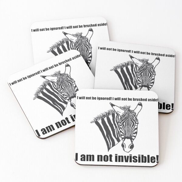 Item preview, Refuse to be invisible designed and sold by Chronic Ferret.