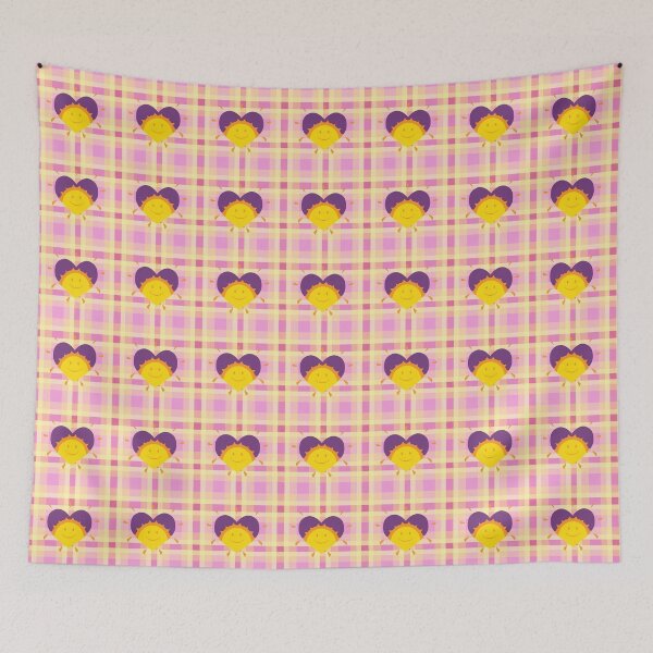 Item preview, Shine Bright Caring Bear Inspired Plaid designed and sold by joysqueezed-out.