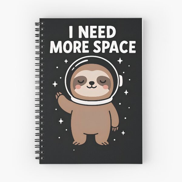 Item preview, Space Sloth Vibes – Funny Minimal Art designed and sold by Amr Siam.