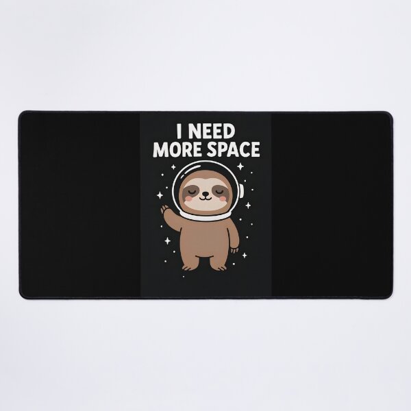 Item preview, Space Sloth Vibes – Funny Minimal Art designed and sold by Amr Siam.