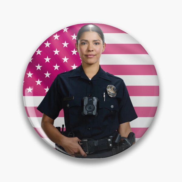 Item preview,  Officer Celina Juarez The Rookie Pink Flag designed and sold by lavndershrtdays.