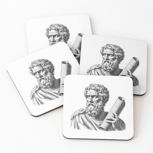 Item preview, Vintage Engraving of Hippocrates designed and sold by NTGUILTY.