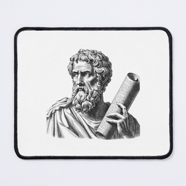 Item preview, Vintage Engraving of Hippocrates designed and sold by NTGUILTY.