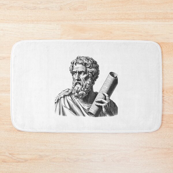 Item preview, Vintage Engraving of Hippocrates designed and sold by NTGUILTY.