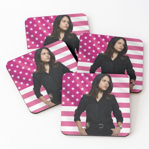 Item preview, Angela Lopez Alyssa Diaz The Rookie Pink Flag designed and sold by lavndershrtdays.