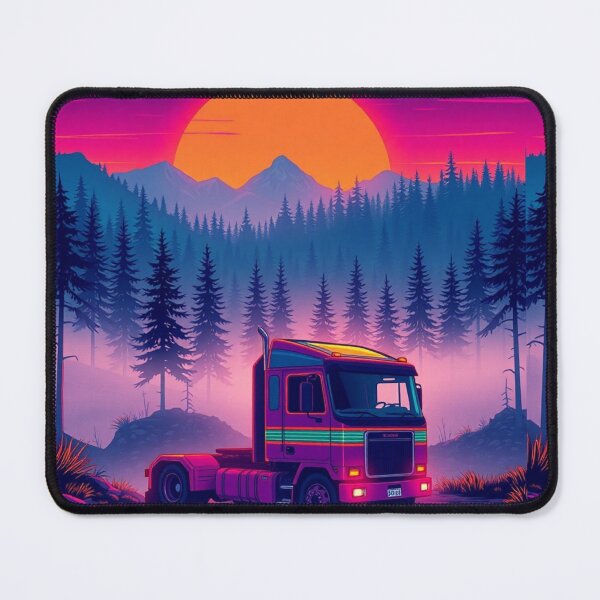 Item preview, Trucker’s Peaceful Dawn designed and sold by AwixArslan.