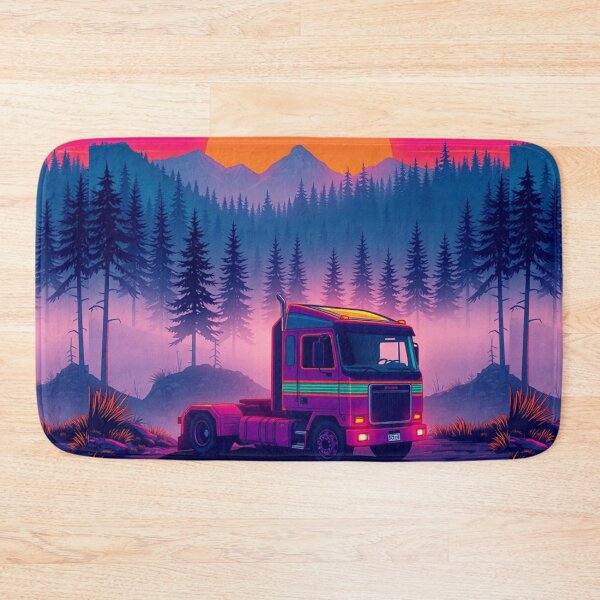 Item preview, Trucker’s Peaceful Dawn designed and sold by AwixArslan.